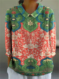 Fabíola | Patchwork Blouse