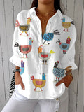 Nora | Printed Shirt