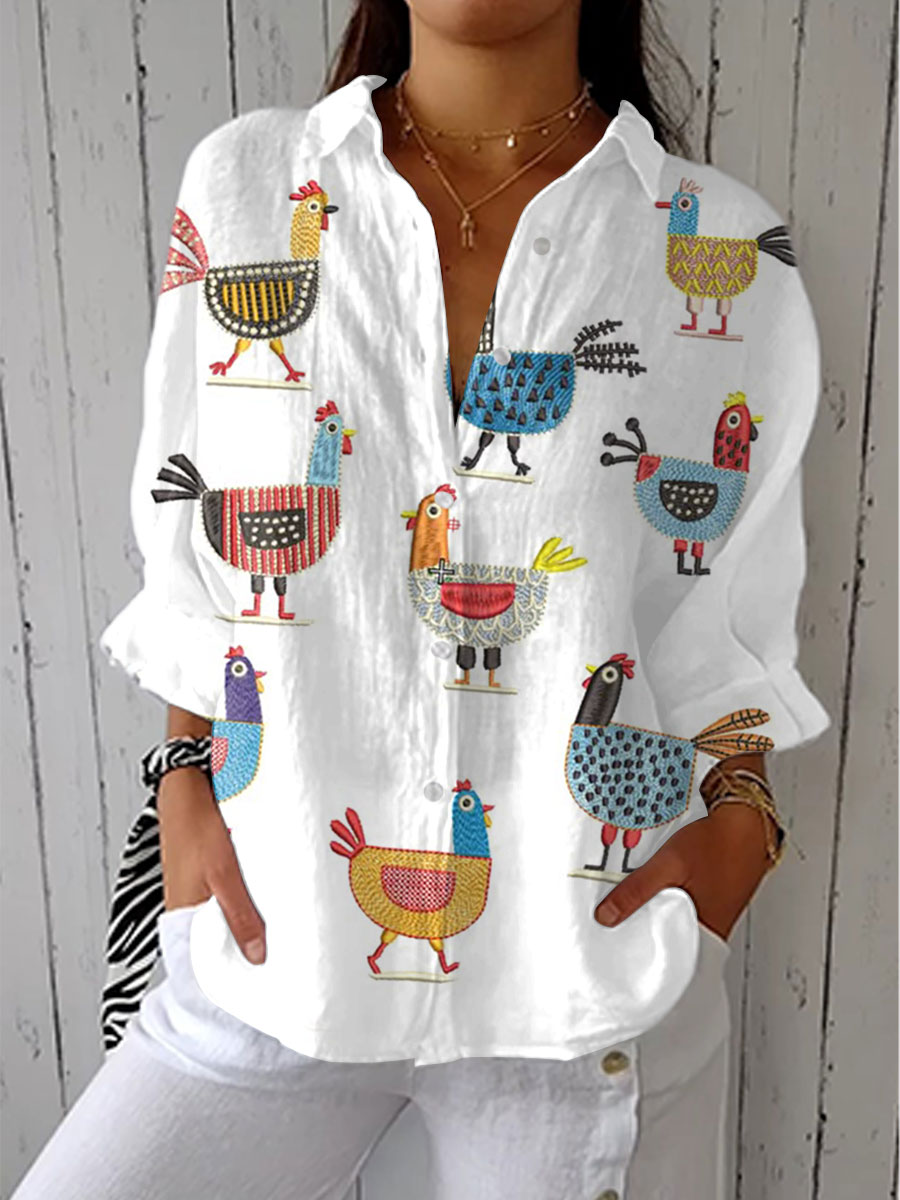 Nora | Printed Shirt