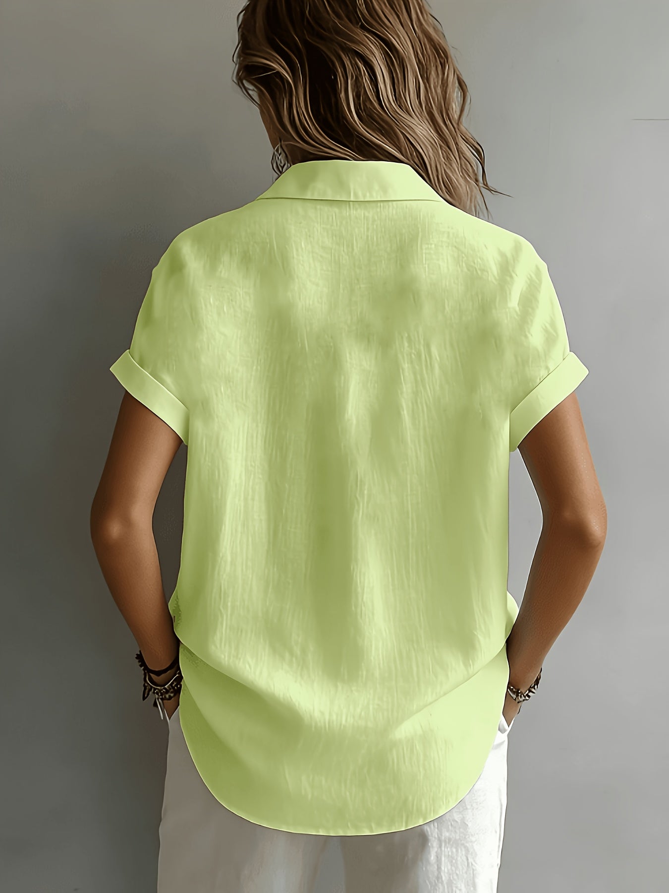 Cecile | Collared Top