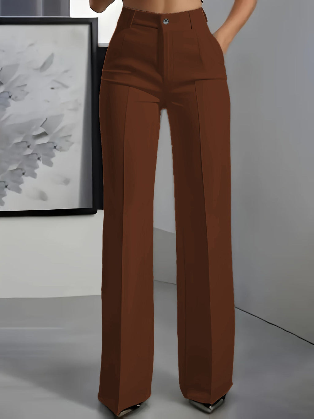 Rosalind | High-Waisted Elastic Trousers
