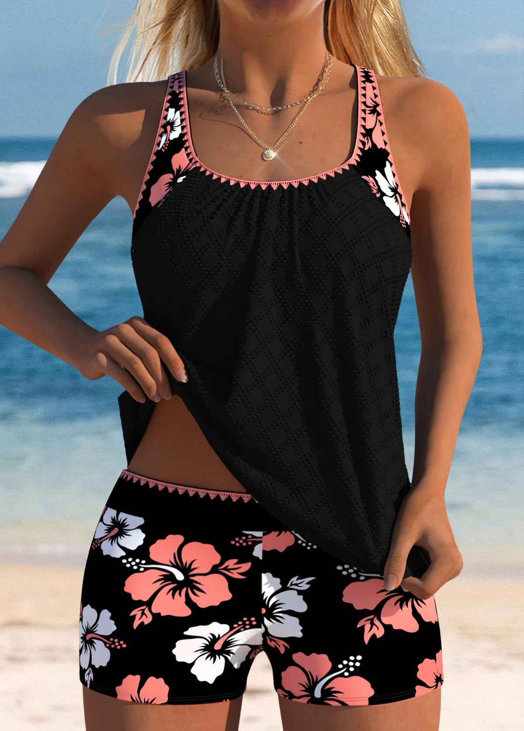 Arabelle | Floral Print Tankini