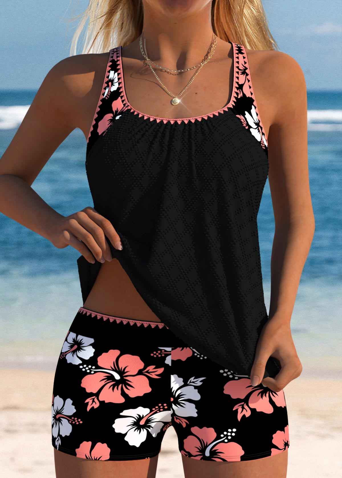 Arabelle | Floral Print Tankini