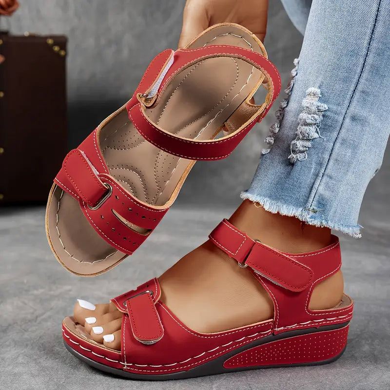 Nina Wedge Heel Sandals
