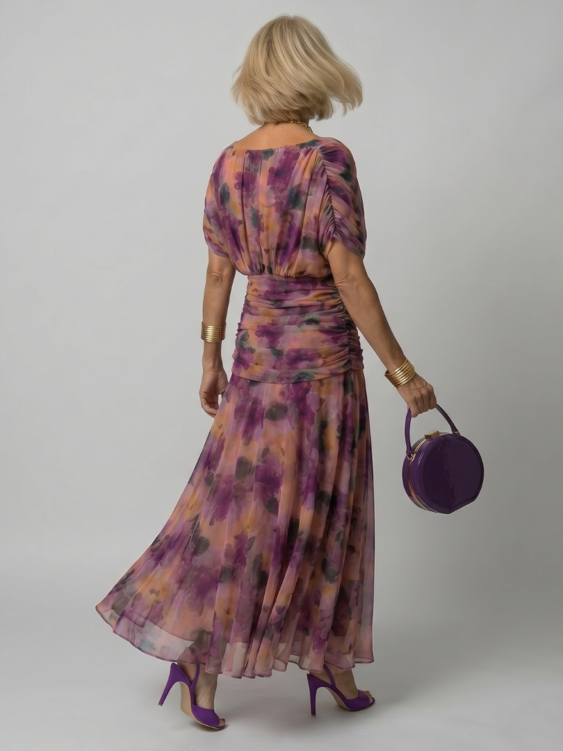 Xenia | Off-Shoulder Midi Dress