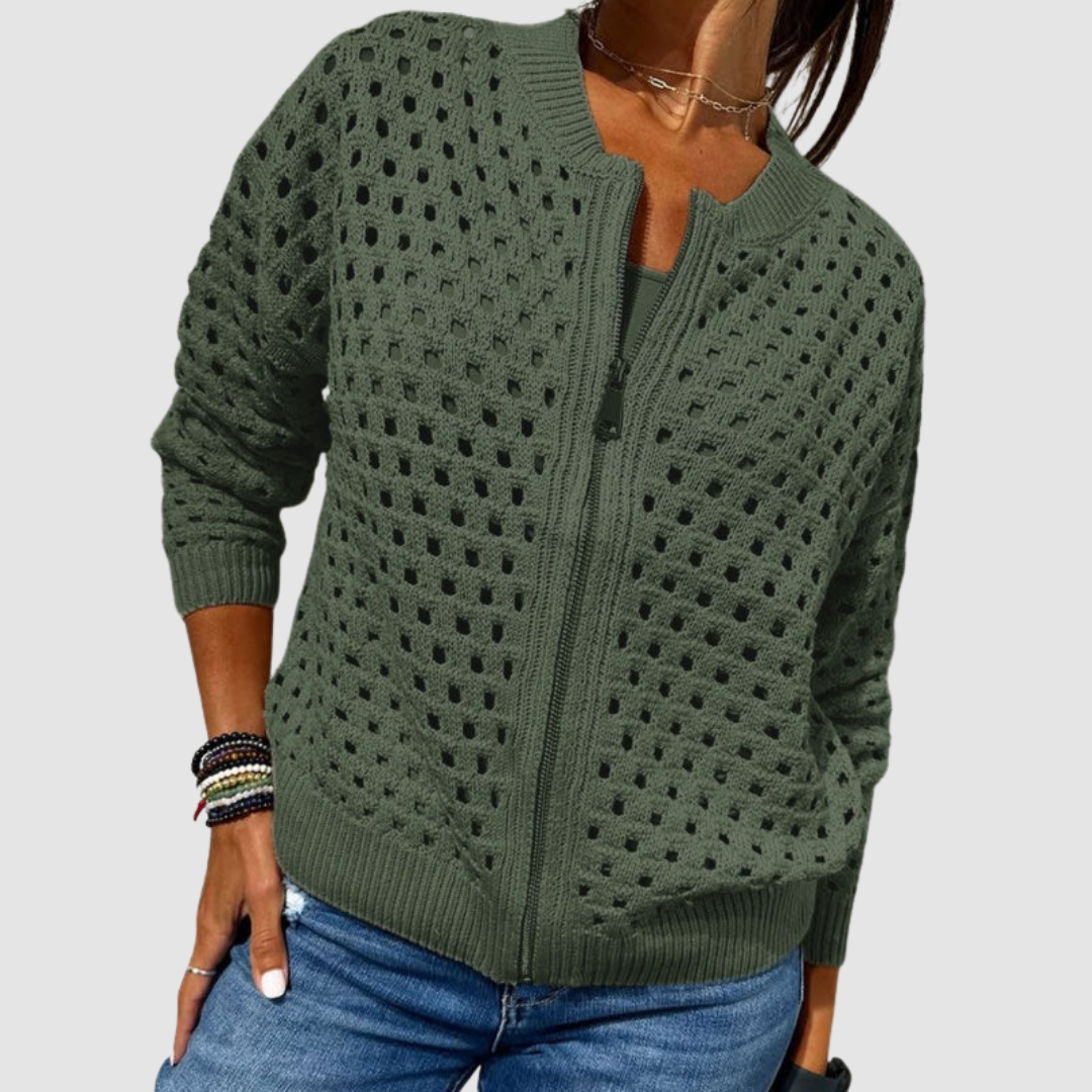 Gemma | Lace Knit Cardigan