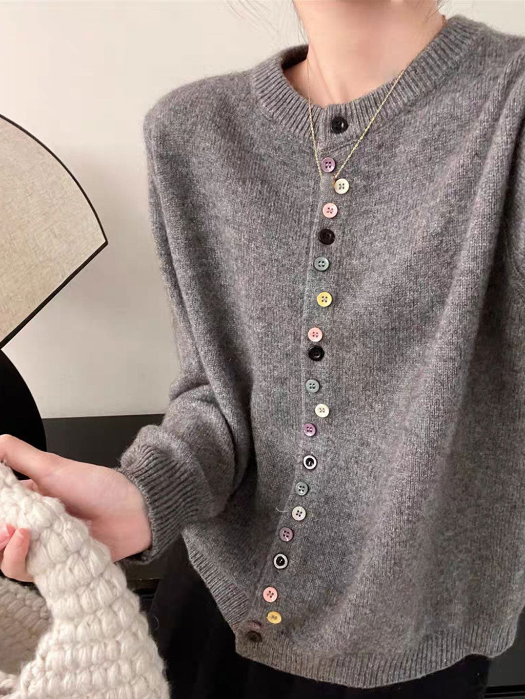 Dinah | Buttoned Cardigan