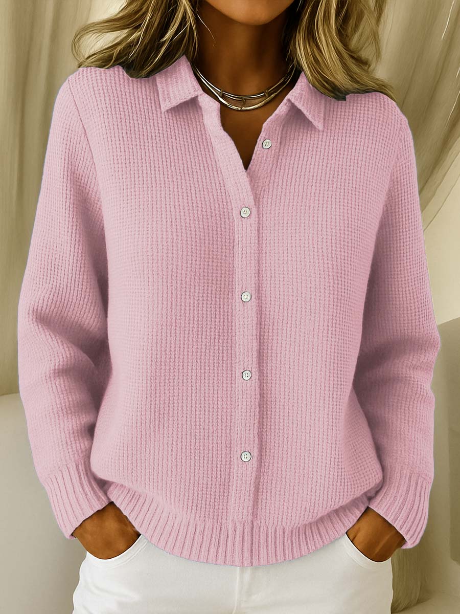 Gwendolyn | Button-Front Knit Jumper