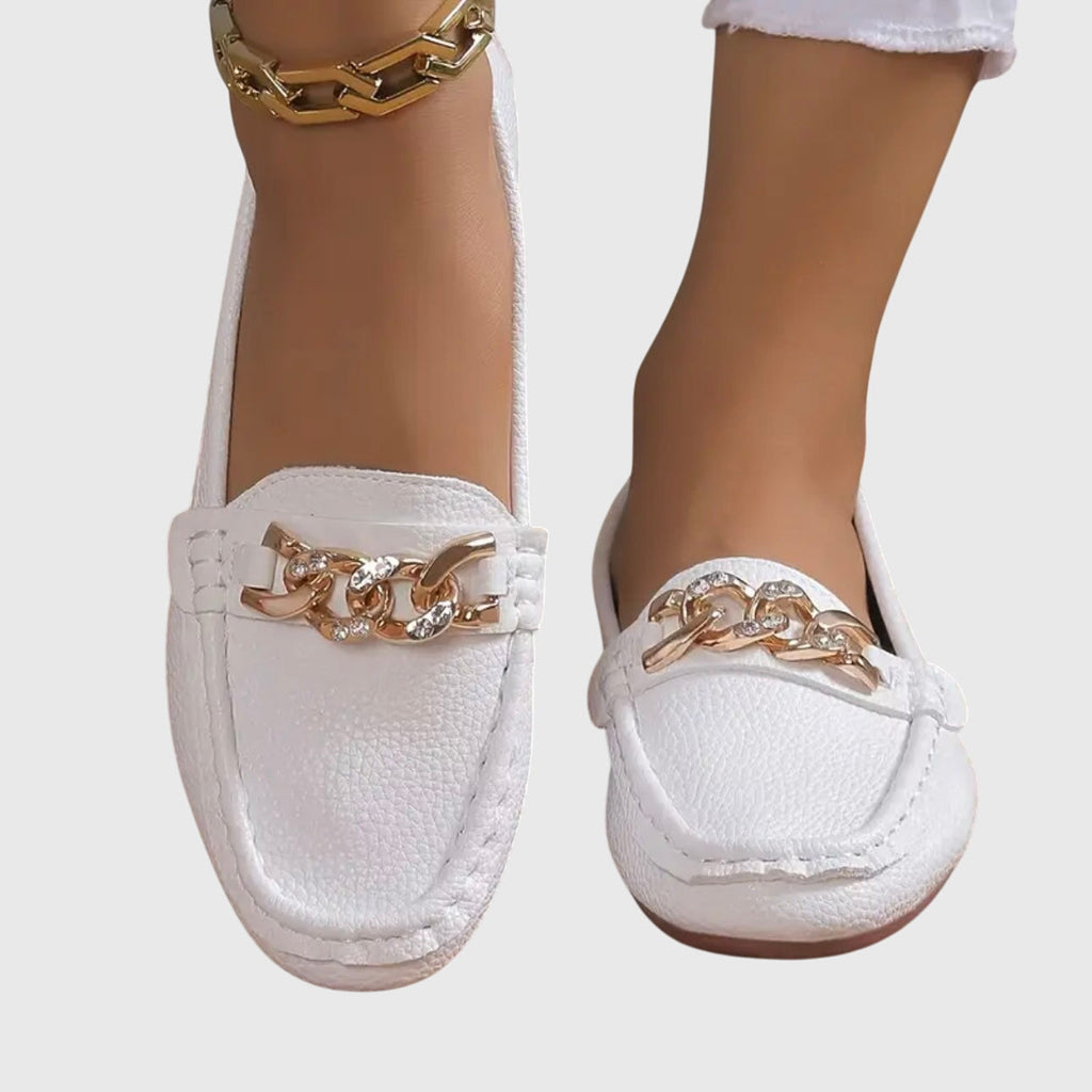 Elodie | Chain Loafers