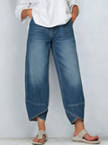 Blair | Cross-Hem Jeans