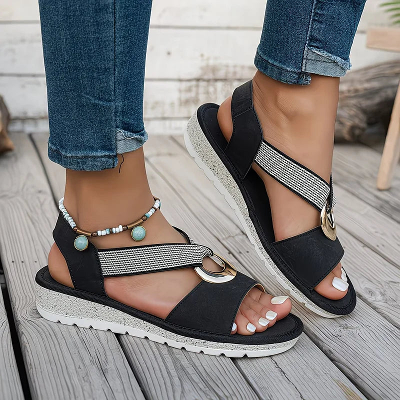 Kora Buckle Sandal