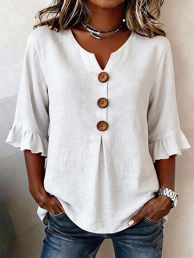 Puffelle | Puff Sleeve Blouse
