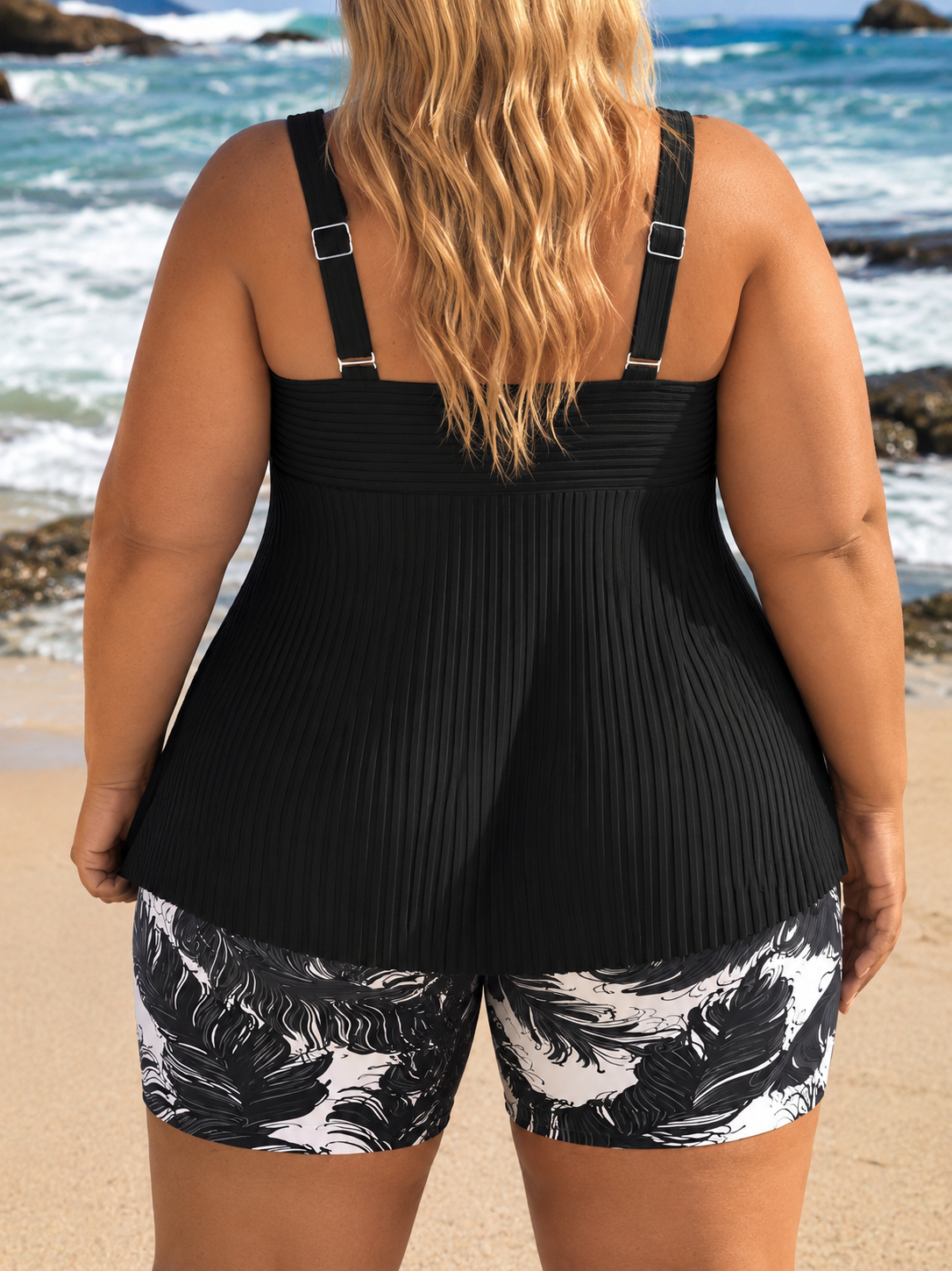Edith | Tankini Shorts Set