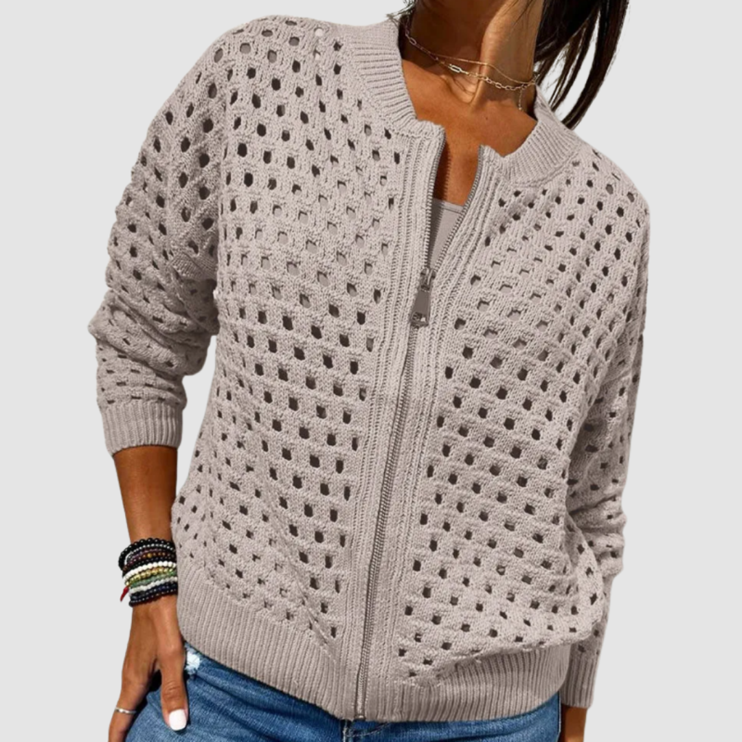 Gemma | Lace Knit Cardigan