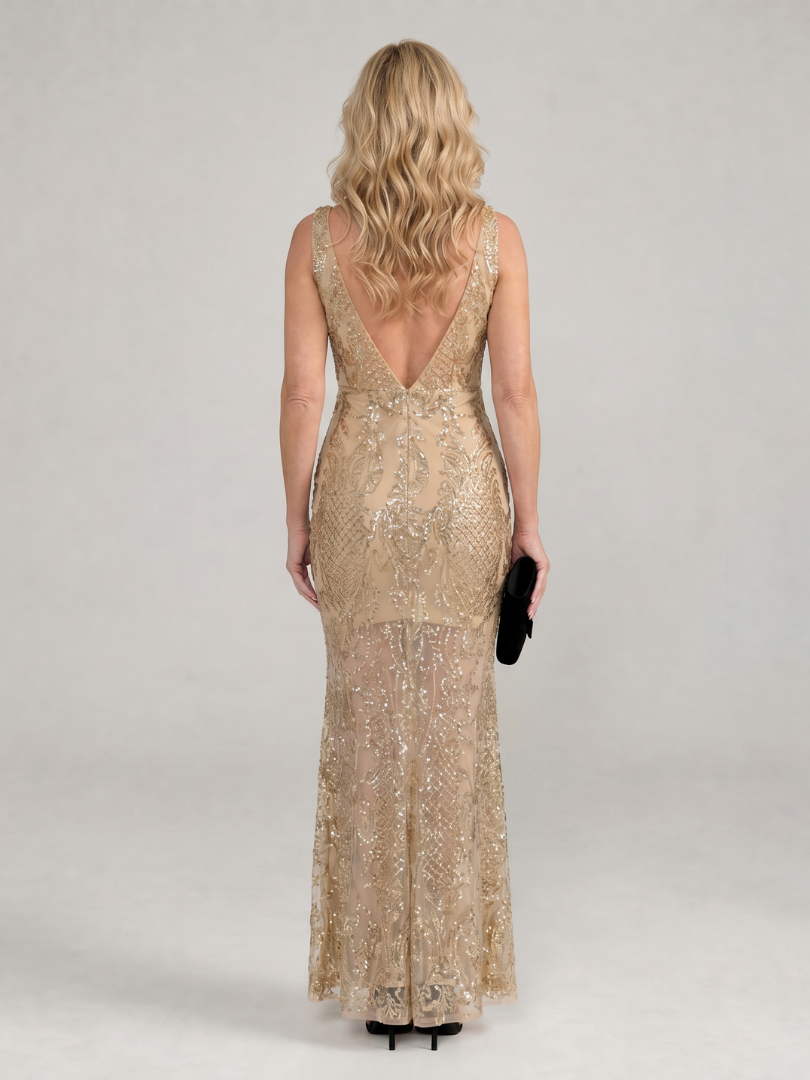 Aurelia | Sequin Midi Dress
