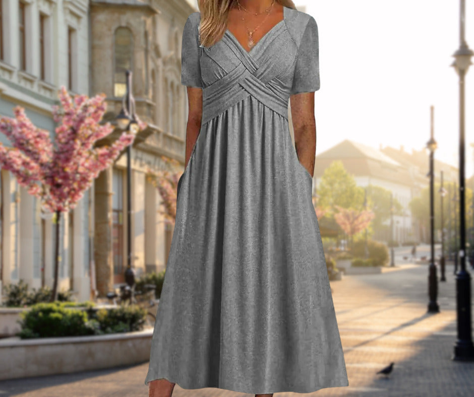 Norah | Wrap Midi Dress