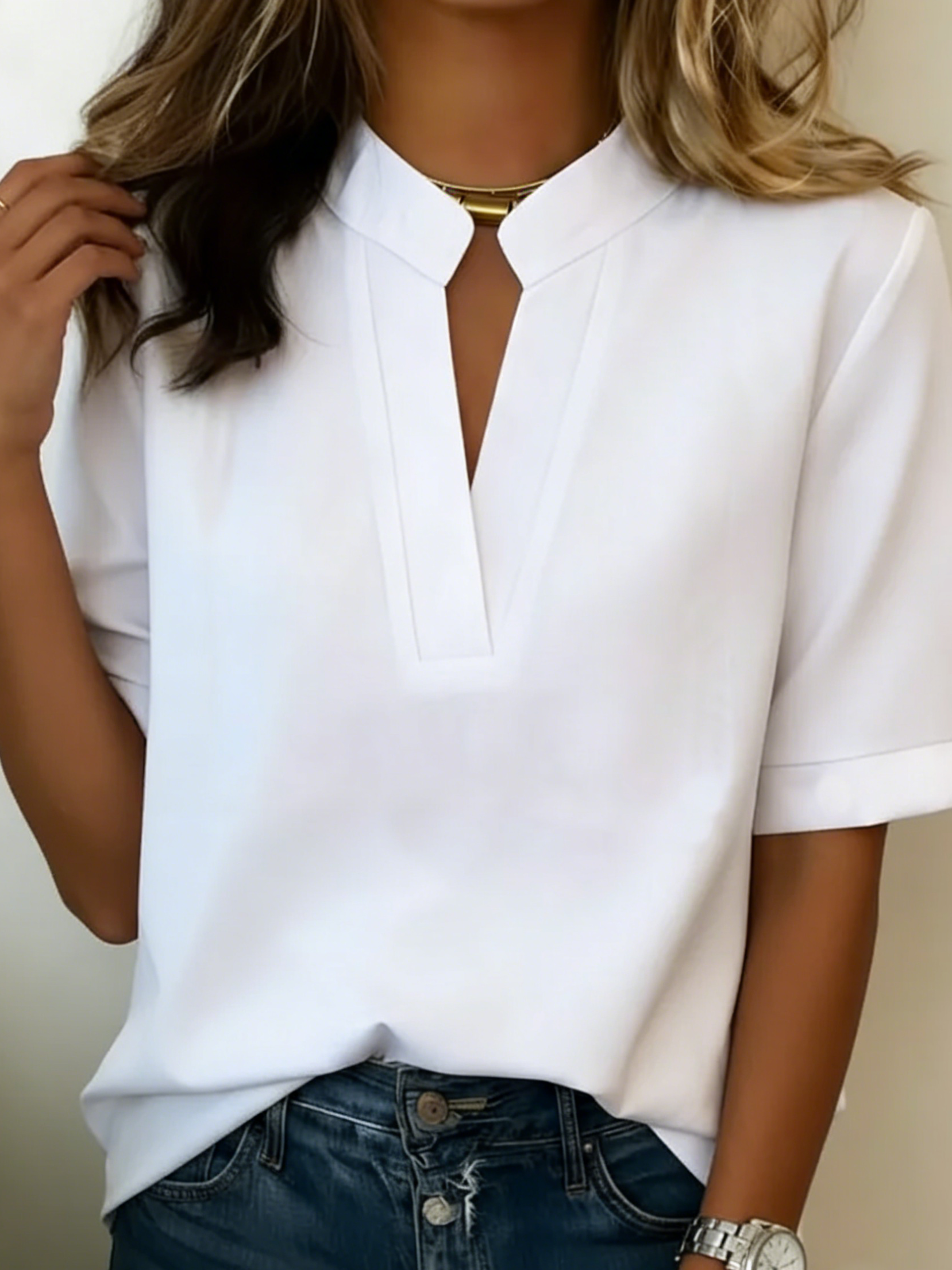 Florence | Refined Collar Blouse