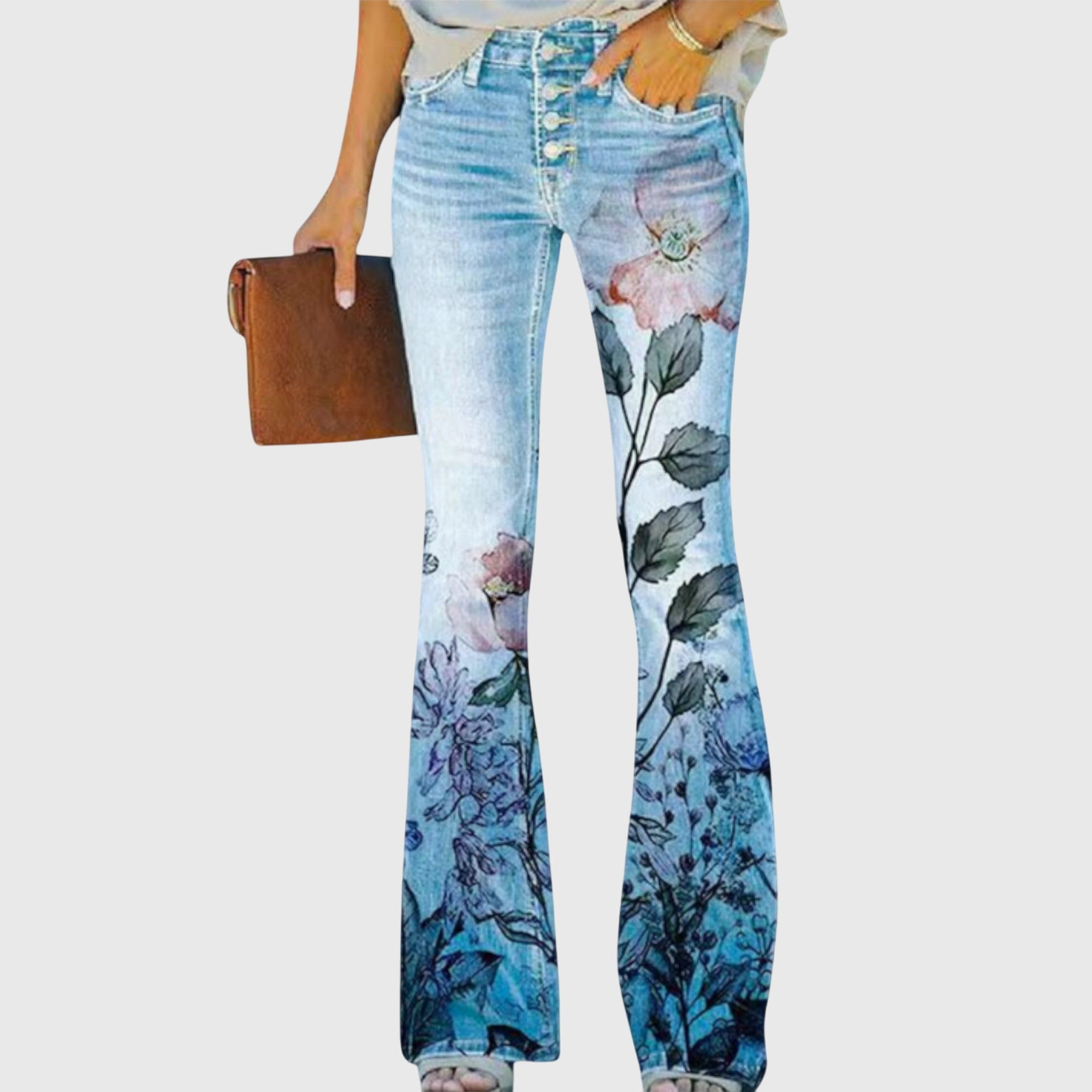 Flora | Wide-Leg Floral Trousers