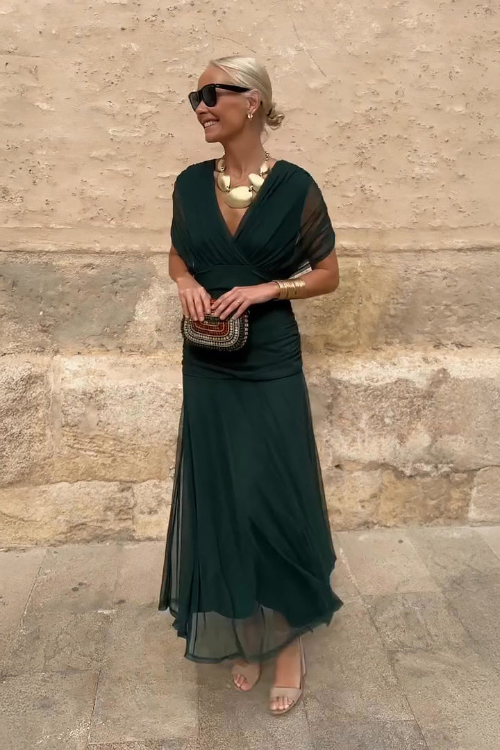 Elspeth | Off-Shoulder Floral Maxi Dress