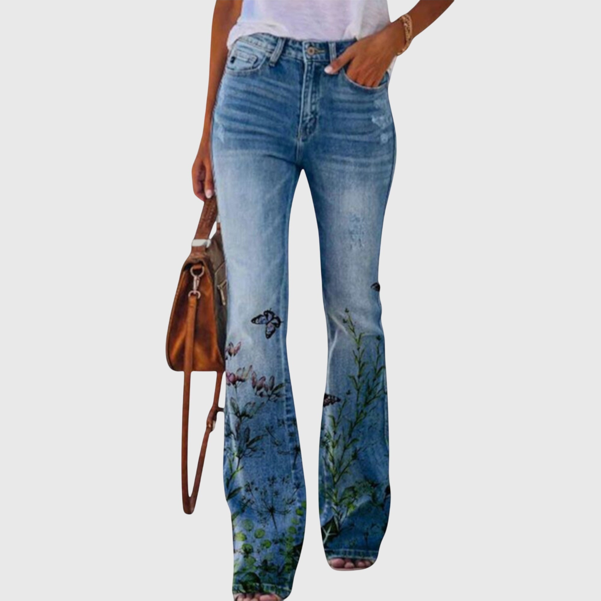 Flora | Wide-Leg Floral Trousers