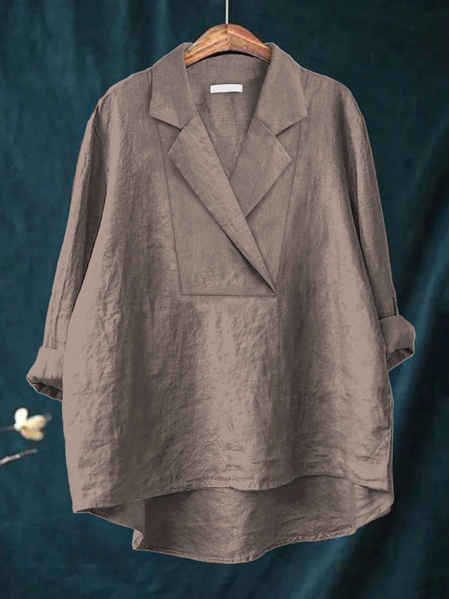 Katrina | Ruffle-Trim Blouse