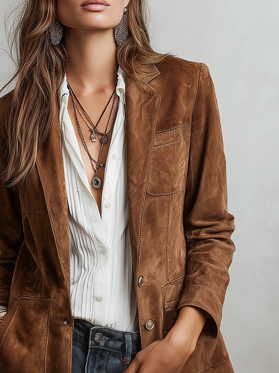 Carlotta | Vintage Lapel Jacket