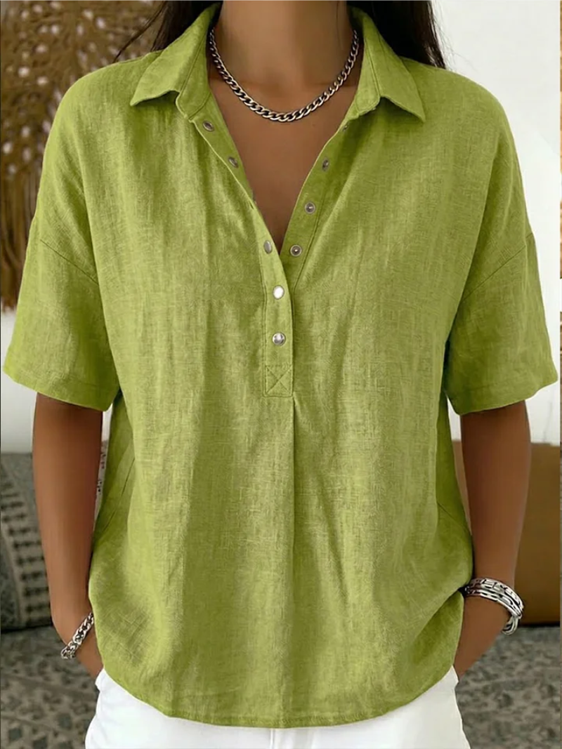Imogen | Collared Blouse