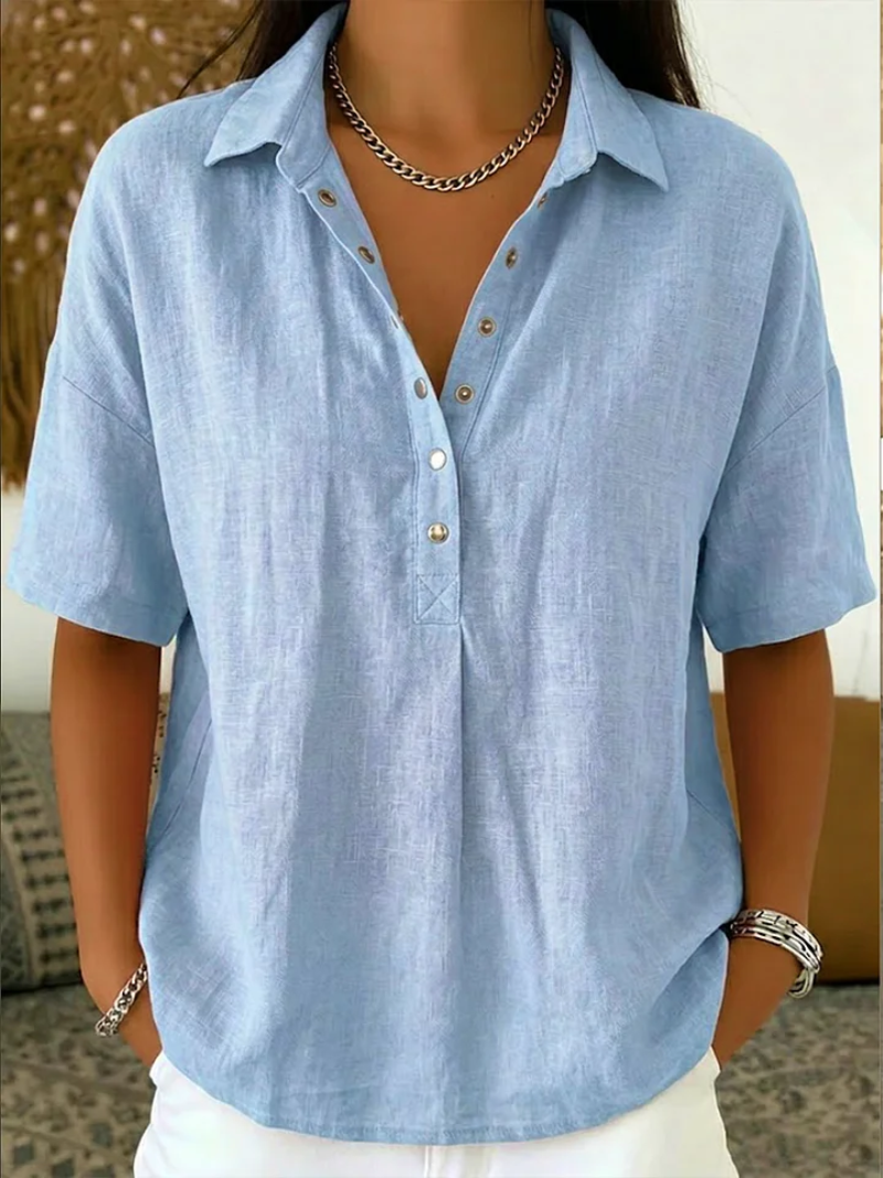 Imogen | Collared Blouse