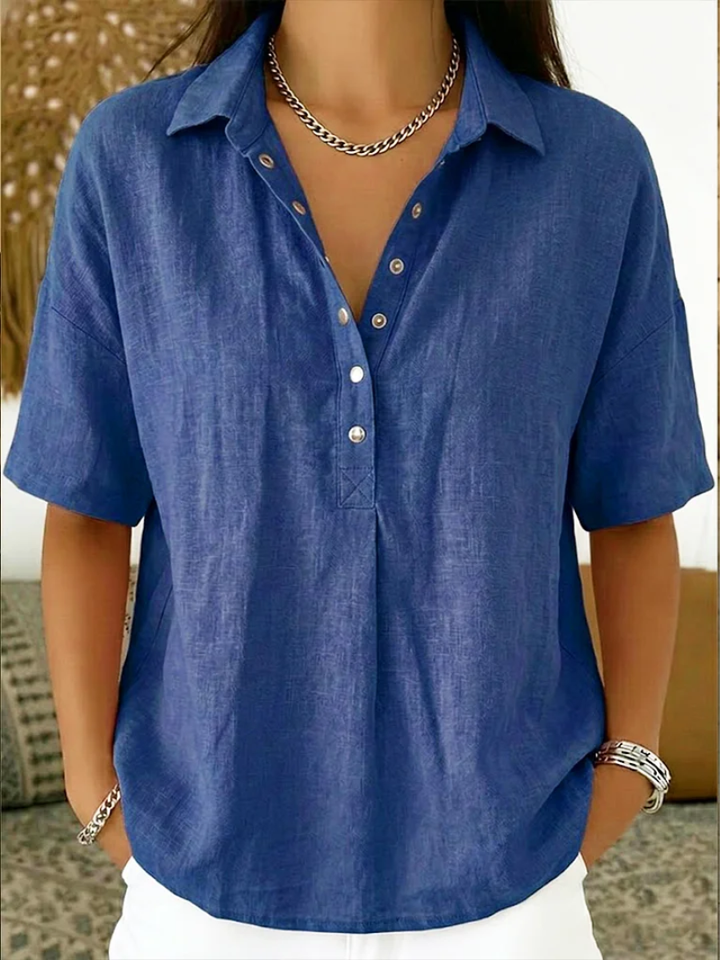 Imogen | Collared Blouse