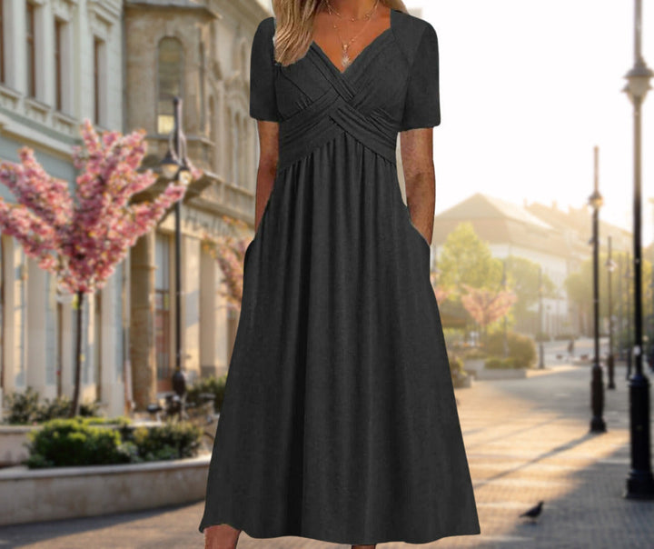 Norah | Wrap Midi Dress