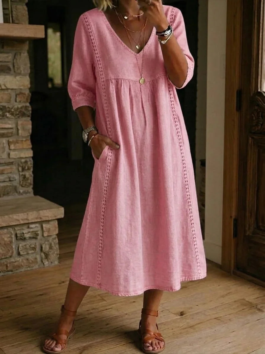Rowena | Relaxed Midi Dress