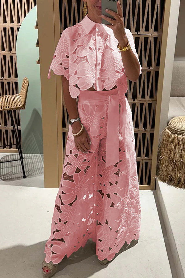 Rosalinda | Lace Two-Piece Set