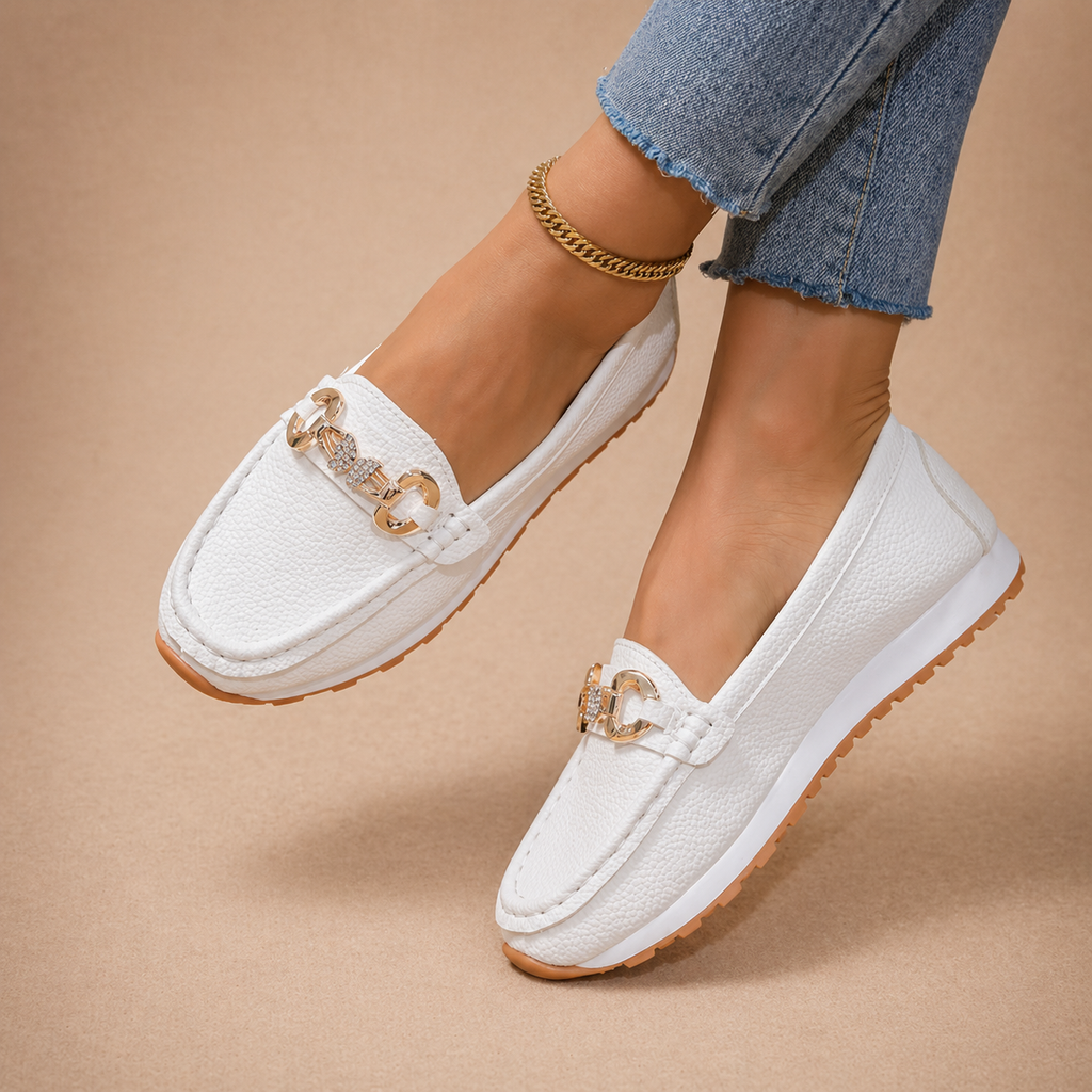 Hannah | Buckle Loafers