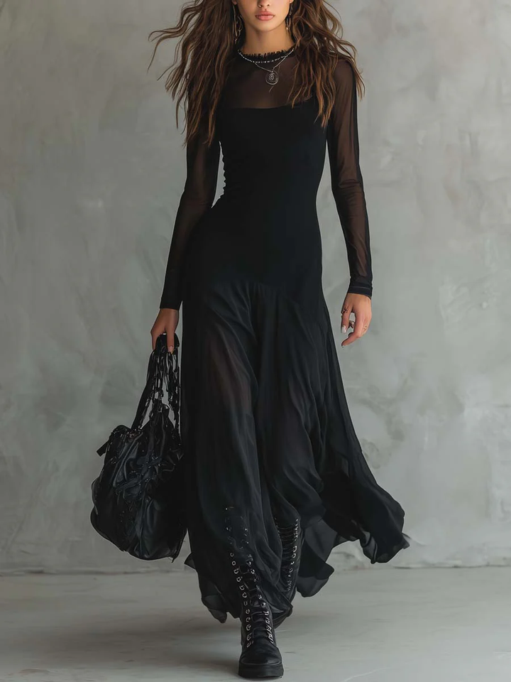 Fern | Patchwork Maxi Dress