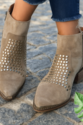 Delia | Studded Ankle Boots