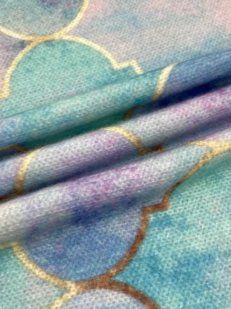 Genevieve | Watercolour Turtleneck Jumper