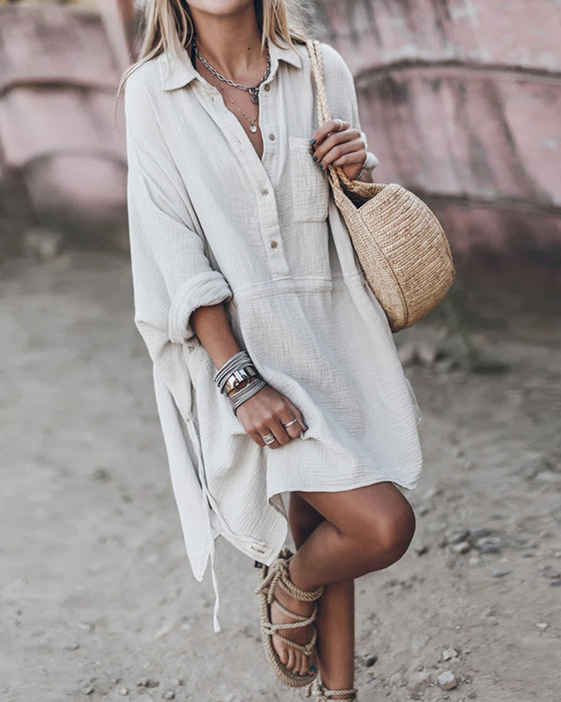 Lillian | Shirt Dress