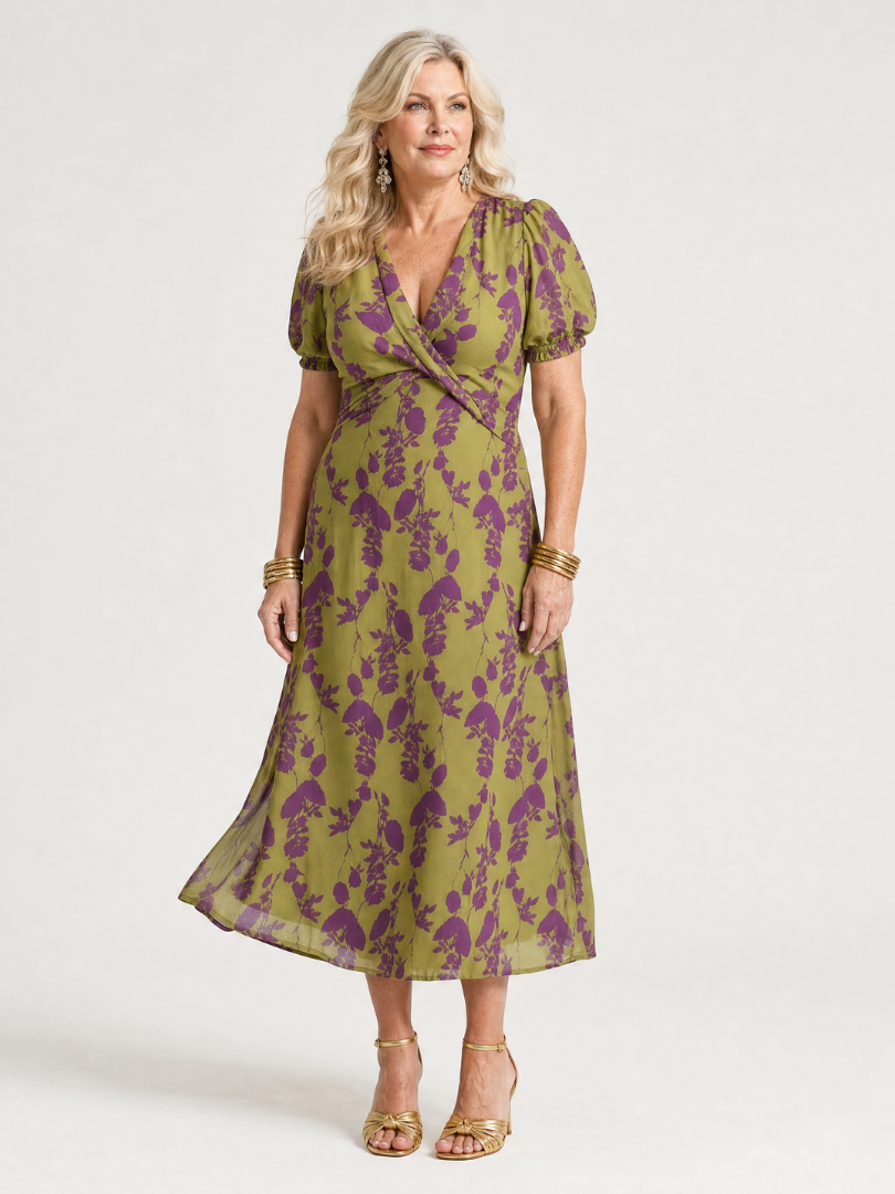 Valentina | Floral Midi Dress