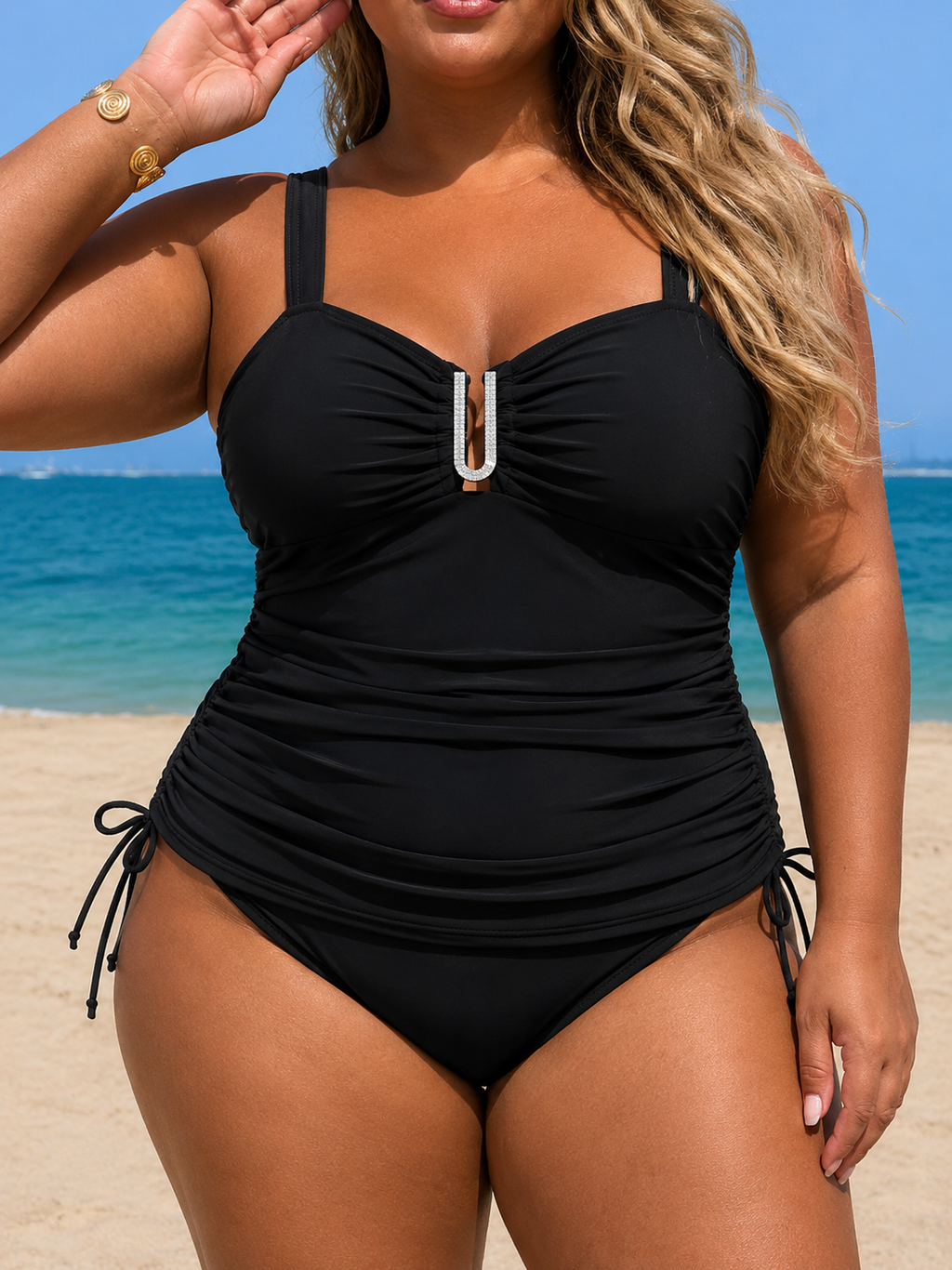 Delphine | Adjustable Tankini Set