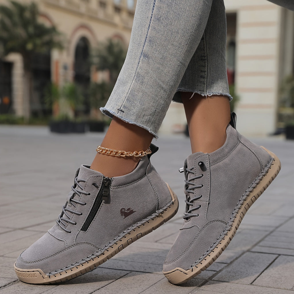 Wilhelmina | Zip-Up Orthopaedic Trainers