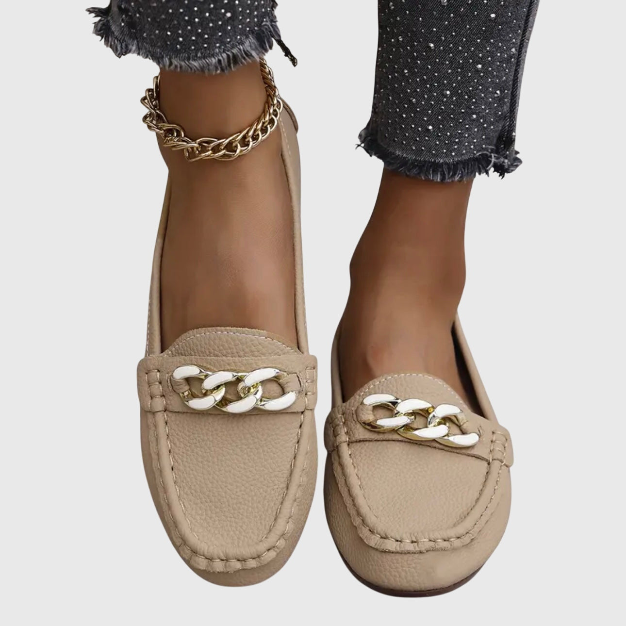 Elodie | Chain Loafers