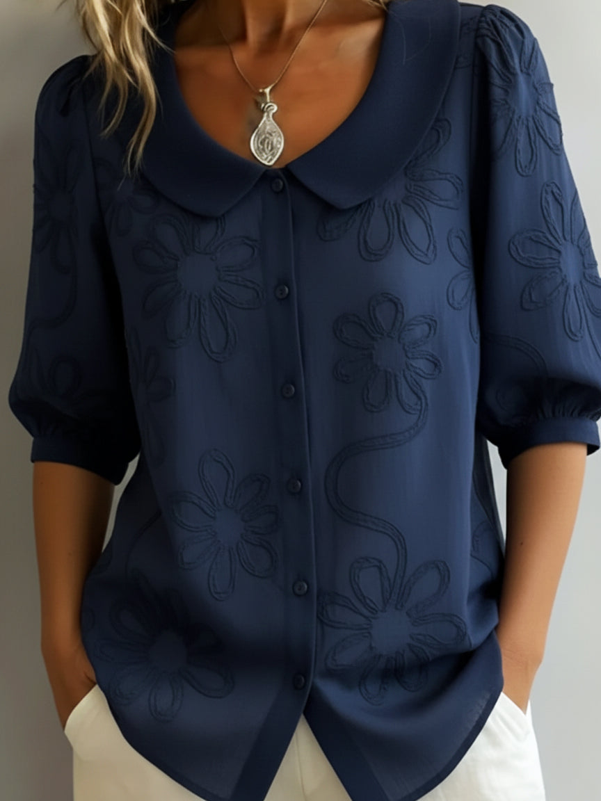 Perina | Floral Soft-Touch Blouse