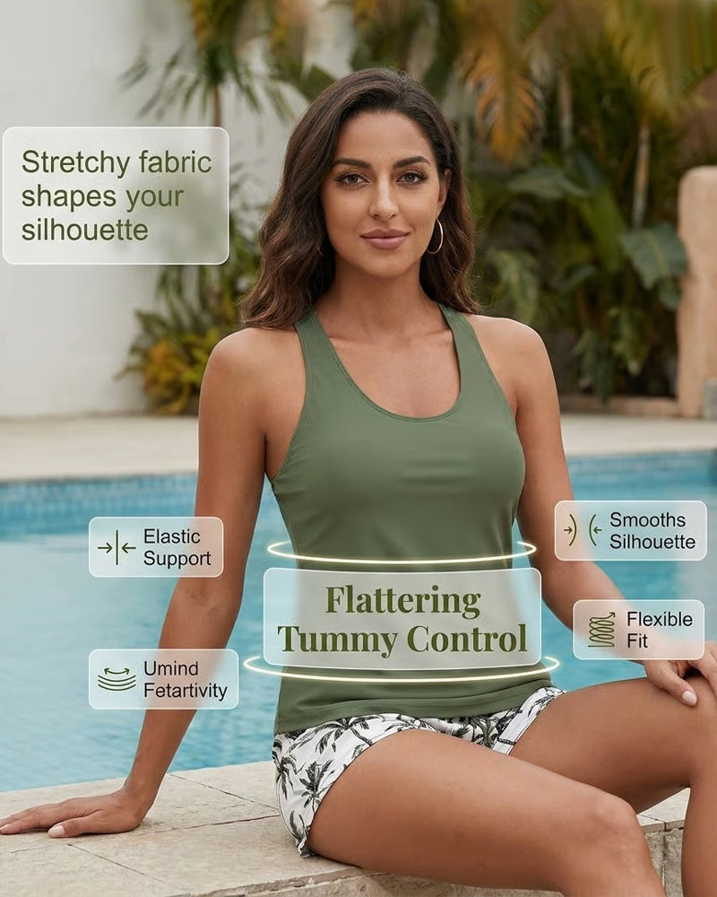 Maren | Three-Piece Tankini Swim Set