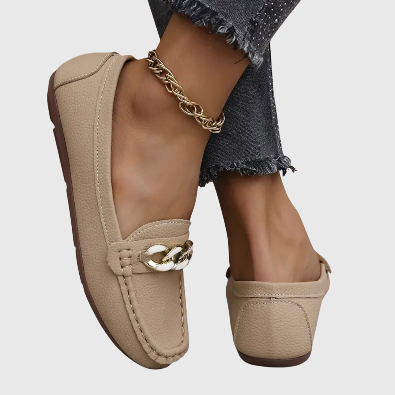 Elodie | Chain Loafers