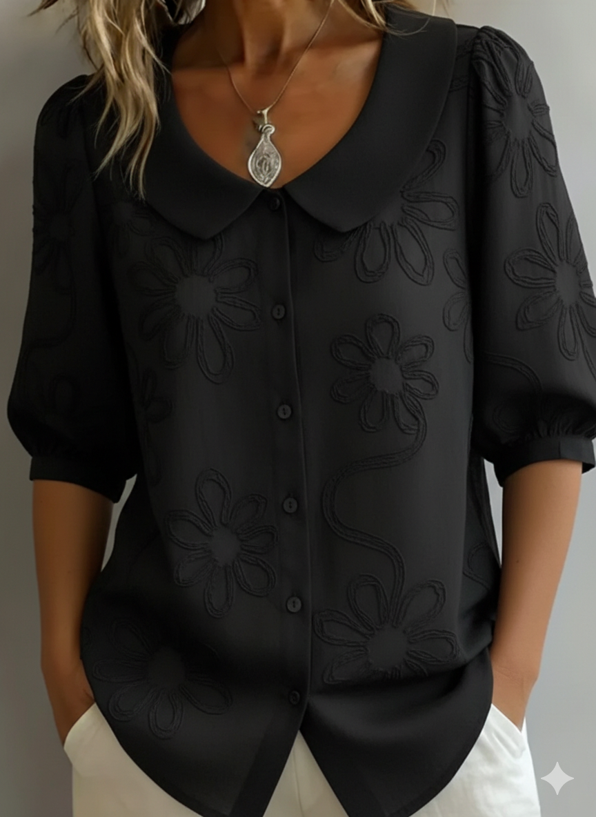 Perina | Floral Soft-Touch Blouse
