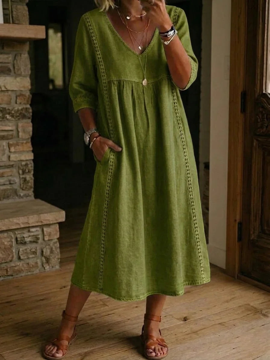 Rowena | Relaxed Midi Dress