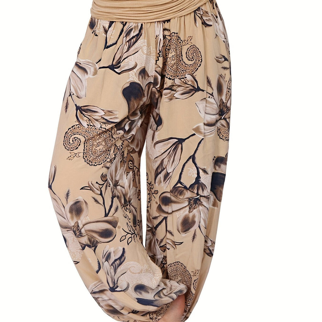 Solene | Floral Trousers