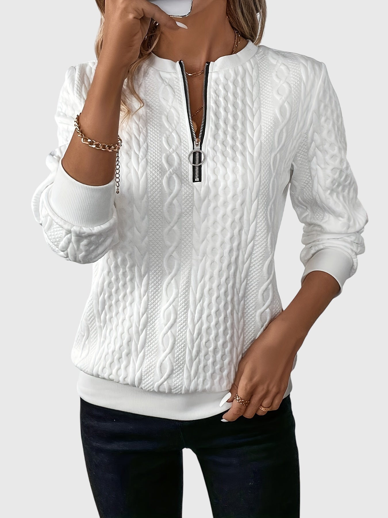 Loretta | Zip Jumper