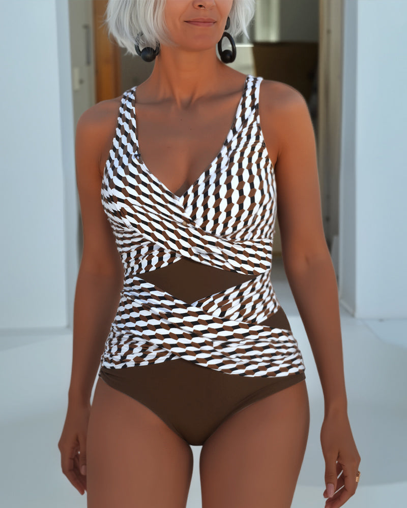 Serena | V-Neck Swimsuit