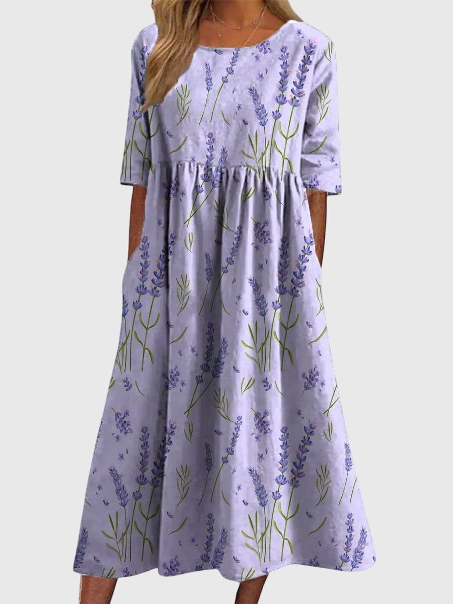 Paloma | Embroidered Midi Dress